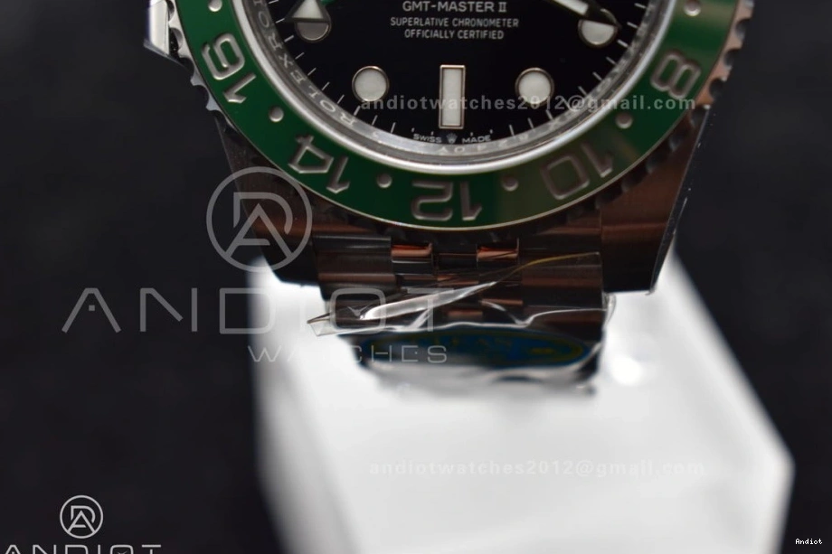 GMT Master 863 ZeroBulk SS II Edition on Bracelet 1:1 Jubilee DD3285 CHS 126720 904L Factory Best Clean VTNR 0725